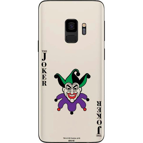DC Comics The Joker Calling Card Galaxy S9 Skin